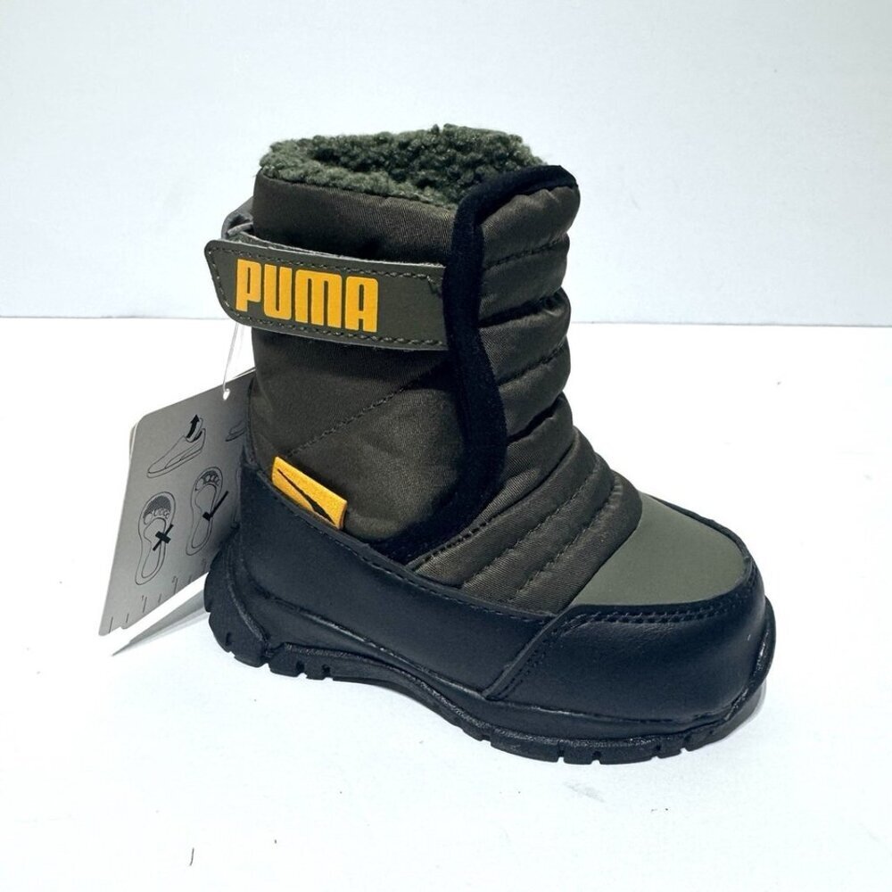 Puma Nieve Waterproof Boots Size 4 M Toddler